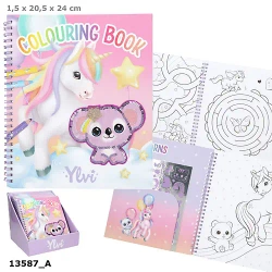 Kolorowanka z cekinowym Koalą i Jednorożcem Ylvi 13587A