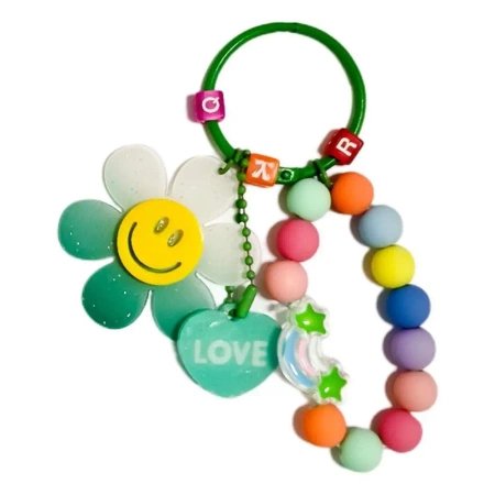 Brelok kwiatek. Zielony - MCD