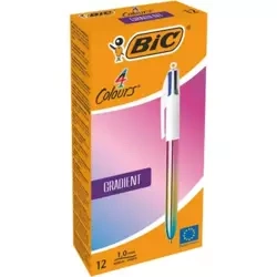 Długopis 4 Colours Gradient (12szt) - BIC