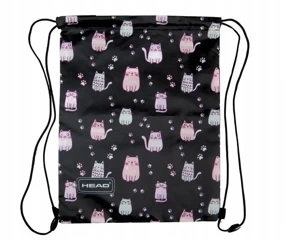 Worek na obuwie Head Lovely Kitty AD1 ASTRA - ASTRA papiernicze