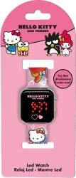 Zegarek LED z kalendarzem Hello Kitty HK50151 - Kids Euroswan