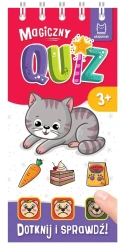 Magiczny quiz z kotkiem. Dotknij i sprawdź - Anna Podgórska