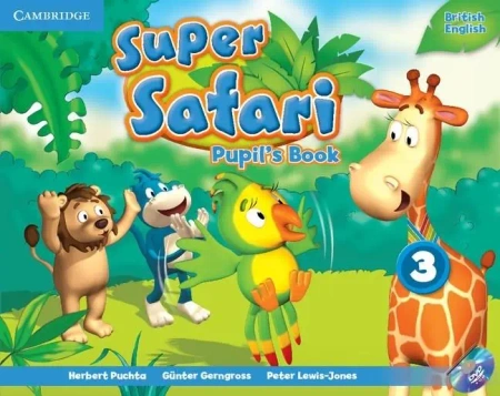 Super Safari Level 3 PB + DVD - Herbert Puchta, Gunter Gerngross, Peter Lewis-Jon