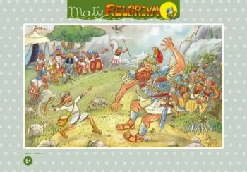 Puzzle 15 Mały Pielgrzym - Dawid i Goliat - Bernardinum