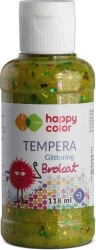 Farba Tempera 118ml brokat złota HAPPY COLOR - GDD