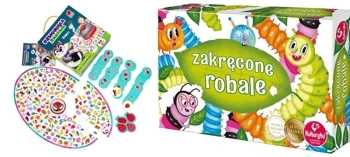 2W1 ZAKRĘCONE ROBALE + GRA Z DZWONKIEM DZWONIĄCA ZABAWA RK1180-01