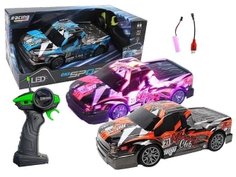Auto sportowe na radio ze światłem 1:20 MIX - ADAR
