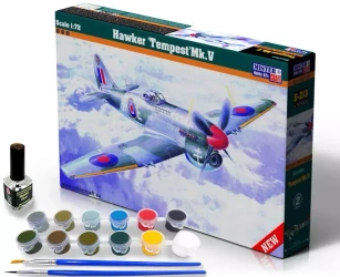 Model samolotu D-213 Hawker Tepest Mk.V, 1:72