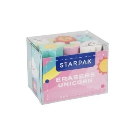 Gumka do mazania Unicorn 6szt - STARPAK
