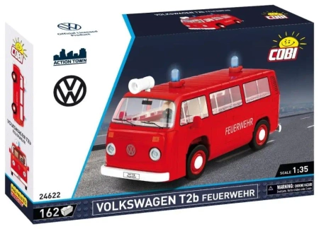 Action Town Straż Pożarna Volkswagen T2b Feuerwehr - Cobi