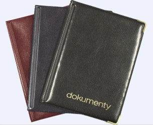 Okładka na dokumenty duża Eko-winyl MIX - Panta Plast