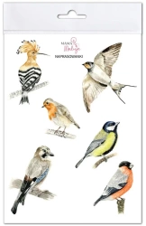 Naprasowanki Ptaki 2 - Mama Maluje