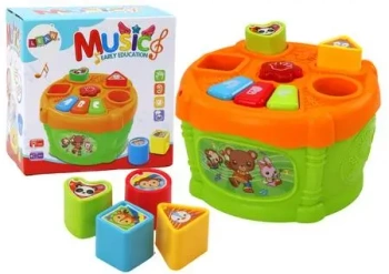 Bębenek interaktywny sorter - Leantoys