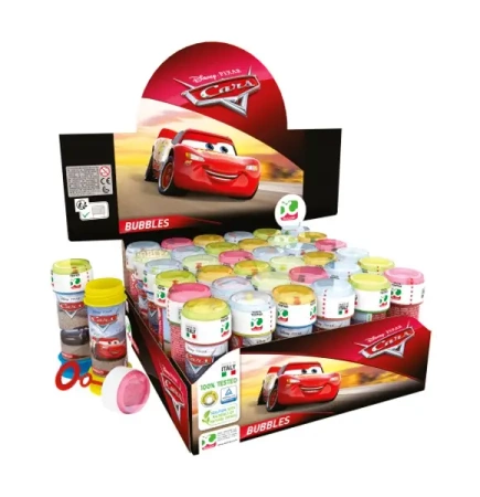 Bańki mydlane 60ml Cars (36szt) - Artyk
