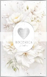 Karnet Rocznica Ślubu wymienne cyfry - Armin Style