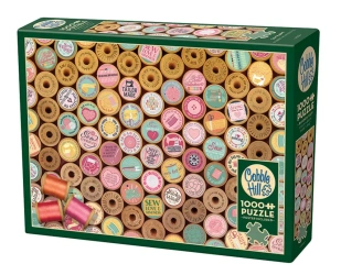 Puzzle 1000 Szyj szczęśliwie! 112204 - Cobble Hill