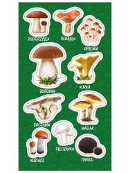 Naklejki Grzyby jadalne - Ranok-Creative