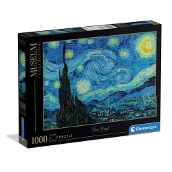 Puzzle 1000 Museum Van Gogh, The Starry Night - Clementoni
