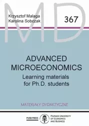 eBook Advanced microeconomics: Learning materials for Ph.D. students - Krzysztof Malaga