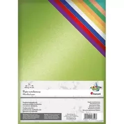Papier metalizowany A4 10 kolorów 180g - Titanum