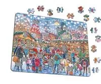 Układanka Jarmark Bożonarodzeniowy Larsen - rozmiar Maxi (36.5x28.5 cm) - Tactic