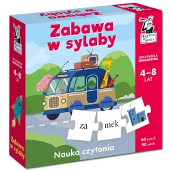 Układanka edukacyjna Zabawa w sylaby Kapitan Nauka - Stręcioch Krzysztof