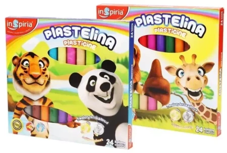 Plastelina 24 kolory - InSpiria