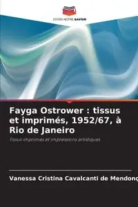 Fayga Ostrower - Vanessa Cristina Mendonça Cavalcanti d