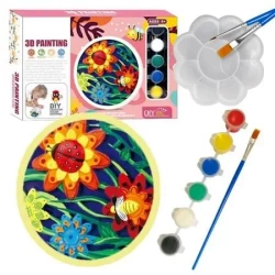 Zestaw do malowania ceramicznych płócien 3D - Maksik