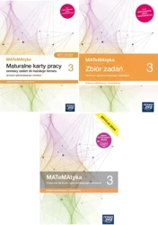 PAKIET MATeMAtyka 3 PODRĘCZNIK + ZBIÓR ZADAŃ + KARTY PRACY ZPiR Nowa Era - Jerzy Janowicz