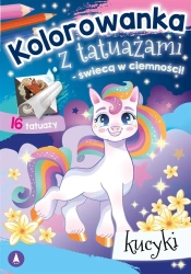 Kolorowanka z tatuażami. Kucyki - praca zbiorowa