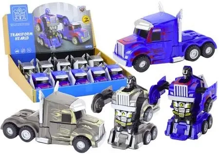 Auto Robot 2w1 Transformacja ciężarówka MIX - Leantoys
