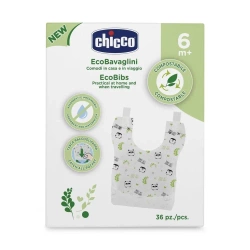 Śliniaki jednorazowe kompostowalne 36 szt 6m+ - Chicco