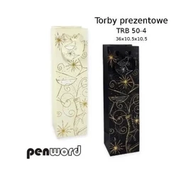 Torebka prezentowa 36x10,5x10,5cm MIX - Penword