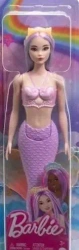 Barbie Lalka Syrenka Fioletowy ogon HRR06 - Mattel