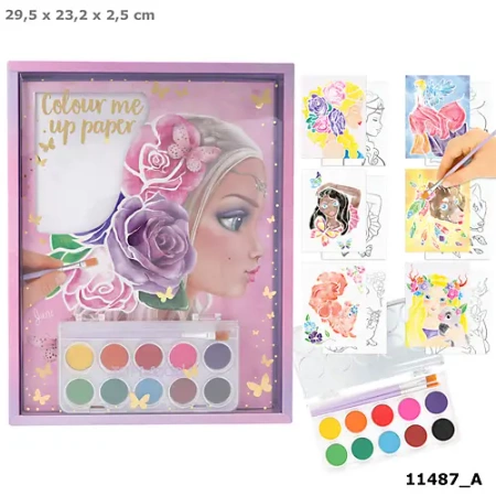 Zestaw Colour Me Up z akwarelami Top Model 11487A - DEPESCHE