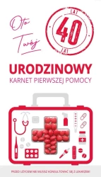 Karnet Urodziny 40 - .