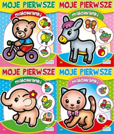 (041) Moje pierwsze malowanki MIX - praca zbiorowa