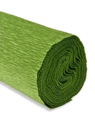 Krepina 50x250cm 180g oliwkowa - Alfa Pastello