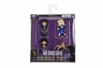 Figurka metalowa Wednesday 4-Pak 6.5 cm - JADA TOYS
