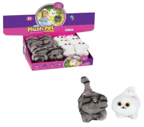 Pluszowy Kotek Cute Plush Pet 1szt.mix - Norimpex