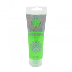 Farba akrylowa Deco Artea 75 ml tuba neonowy zielony - ASTRA art-pap
