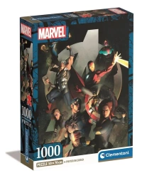 Puzzle 1000 Compact Marvel The Avengers - Clementoni