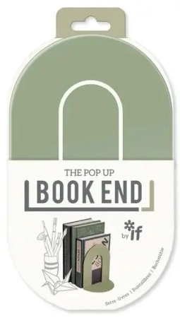 Book End Podpórka pod książki oliwkowy - IF