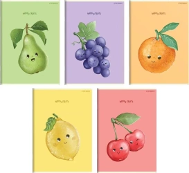 Zeszyt A5/32K kratka Fruits (10szt) TOP2000 - Top 2000