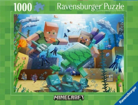 Puzzle 1000 Minecraft Mozaika - Ravensburger