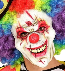 Maska na Halloween Klaun z horroru - Widmann