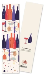 Zakładka do książki 9435 Butelki i szklanki - Tassotti