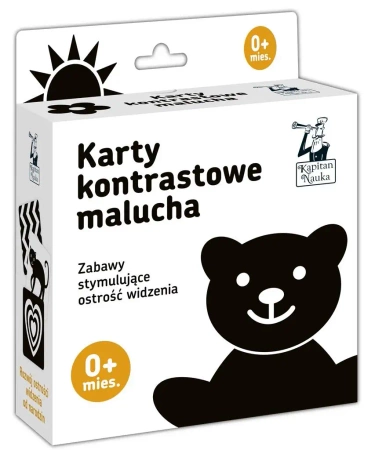 Kapitan Nauka. Karty kontrastowe malucha - Barbara Pakuła, Agata Matraś
