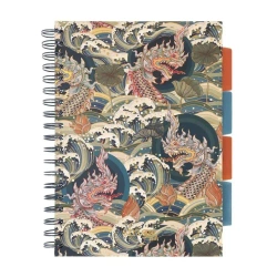 Kołozeszyt Pads B5/100K kratka Japonia Fale - Strigo